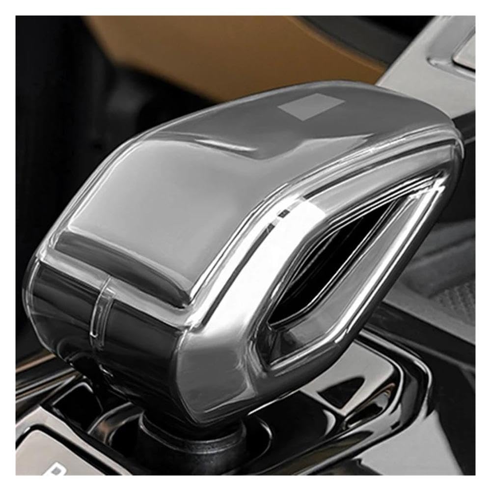 HYASDBWE for Geely for Cityray for Okavango for Starray for Atlas FX11 2023-2024 Car Shift Knob Protective Shell Gear Cover Accesorios Gear Shifter Parts(Clear)