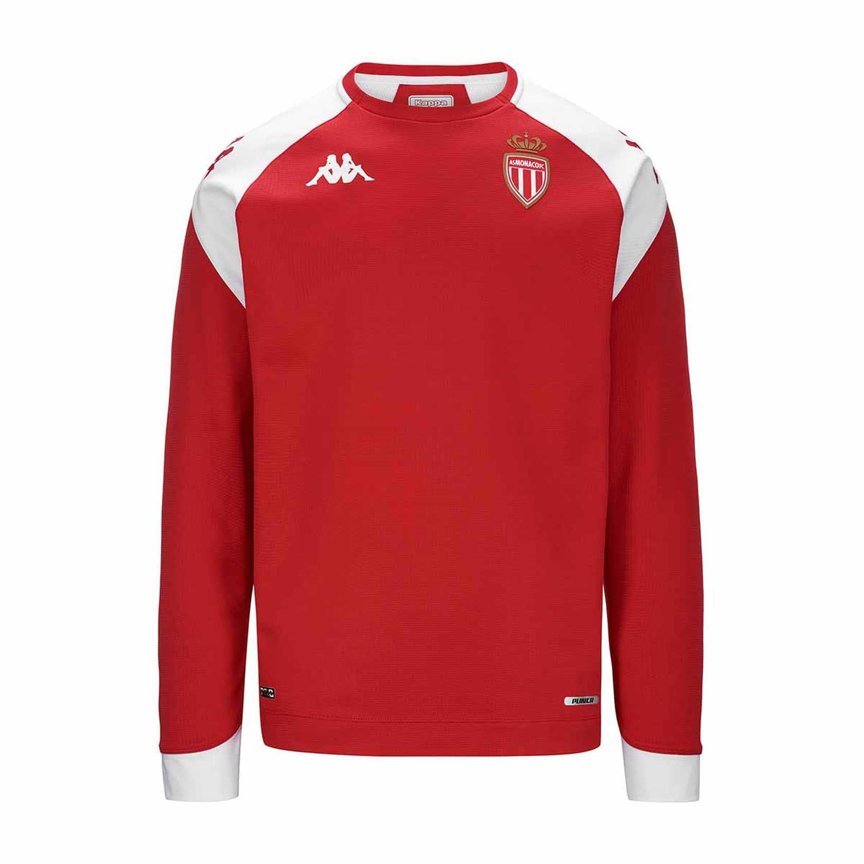 Kappa Sweatshirt ALDREN PRO 7 MONACO 23-24, Red/White, M, Men