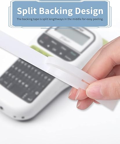 Miniatura 4 de MarkDomain Cinta de repuesto para Brother TZe TZ Cinta negra sobre amarillo TZe-631 TZe631 TZe631 de 0.472 in 0.47 pulgadas laminada P Touch para