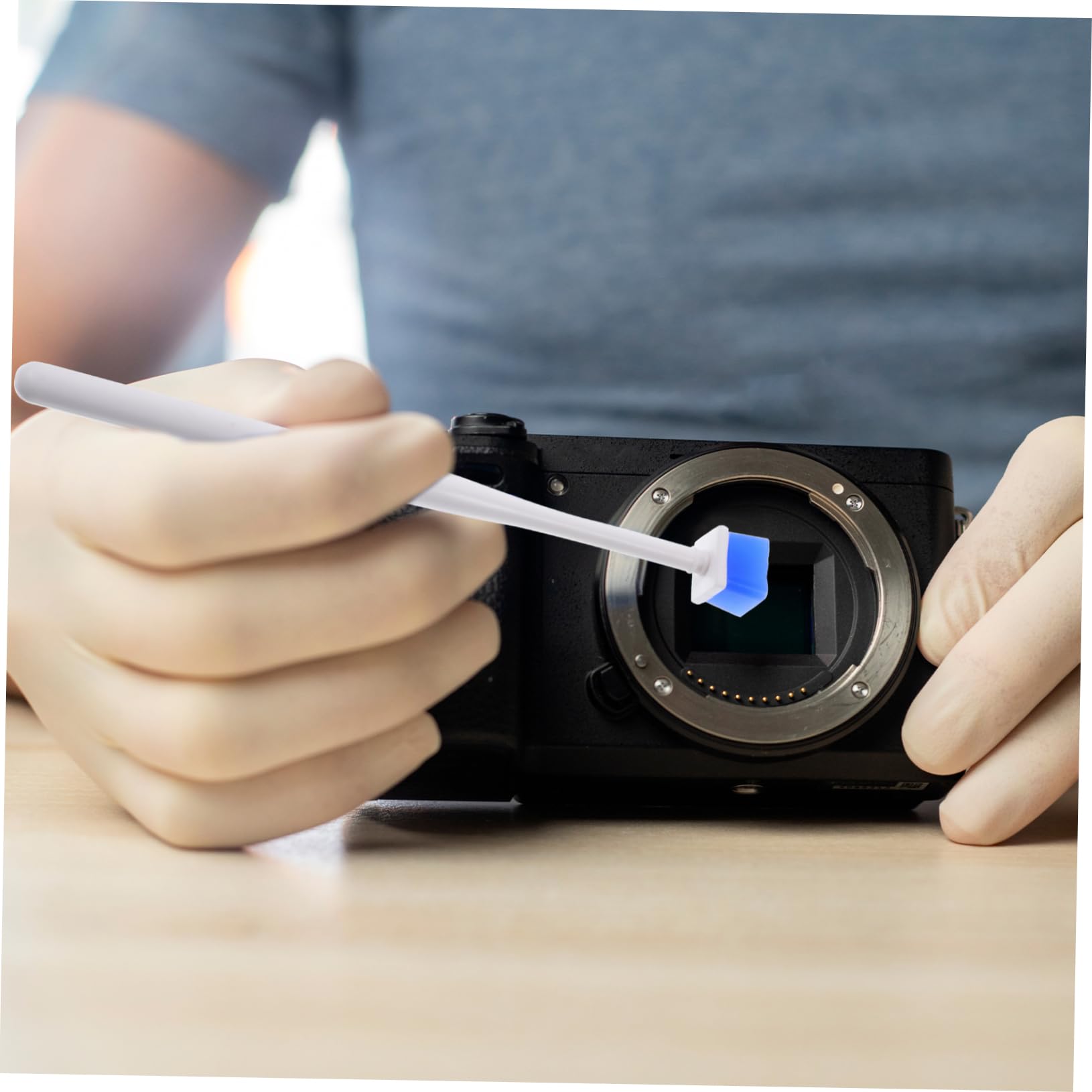 UKCOCO 3stücke Sensor Gel Stick Kamera Reinigung Pen Professioneller Ccd Cmos Reinigungsstick Für Spiegelreflexkameras Und Objektive Tragbare Reinigungslösung Für Empfindliche