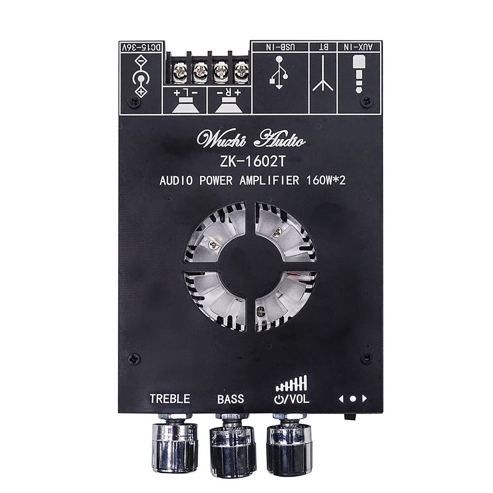 SMSL SA-98E Stereo Verstärker Digital 2x160W TDA7498E Silber (Gebraucht) in Zuerich für CHF 99
