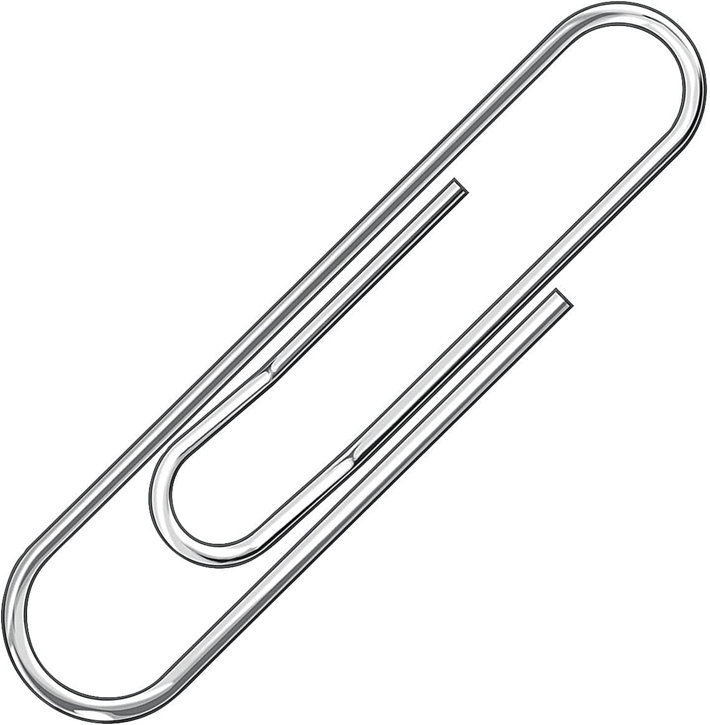 KESETKO® Big Paper Clips 50 MM, Gem Clip, Stainless Steel U Clip, for Holding Loose Papers