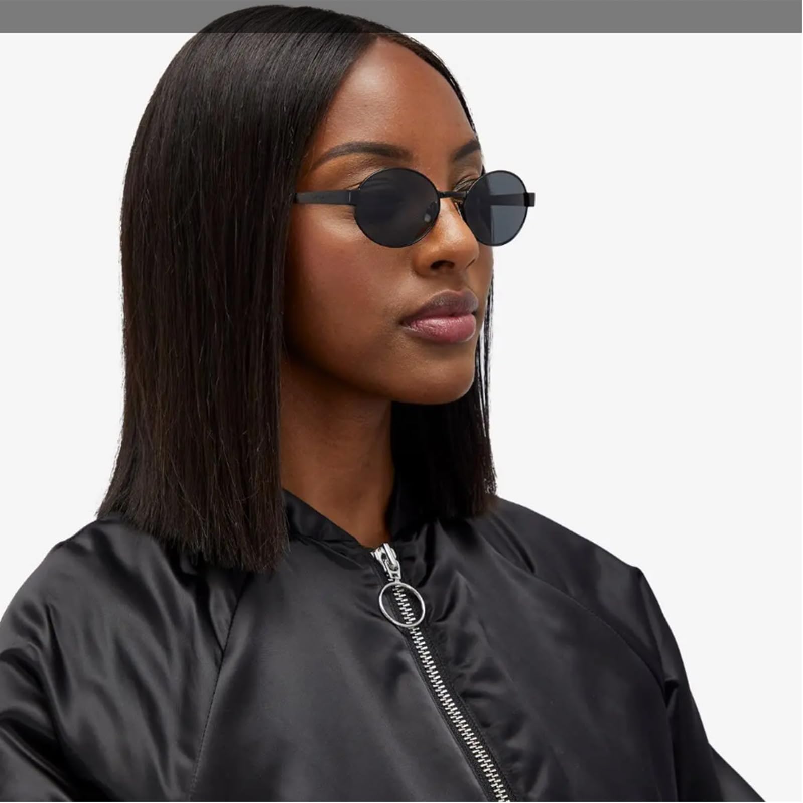 Gafas de sol ovaladas retro para mujeres y hombres, protección UV400, estilo moderno