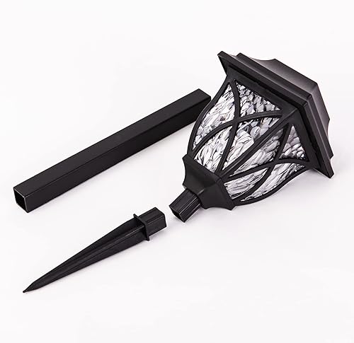 Miniatura 6 de LAUREL CANYON Luces solares para camino, 6 unidades, luces decorativas solares para exteriores, luces de pasarela automáticas con bombillas LED para