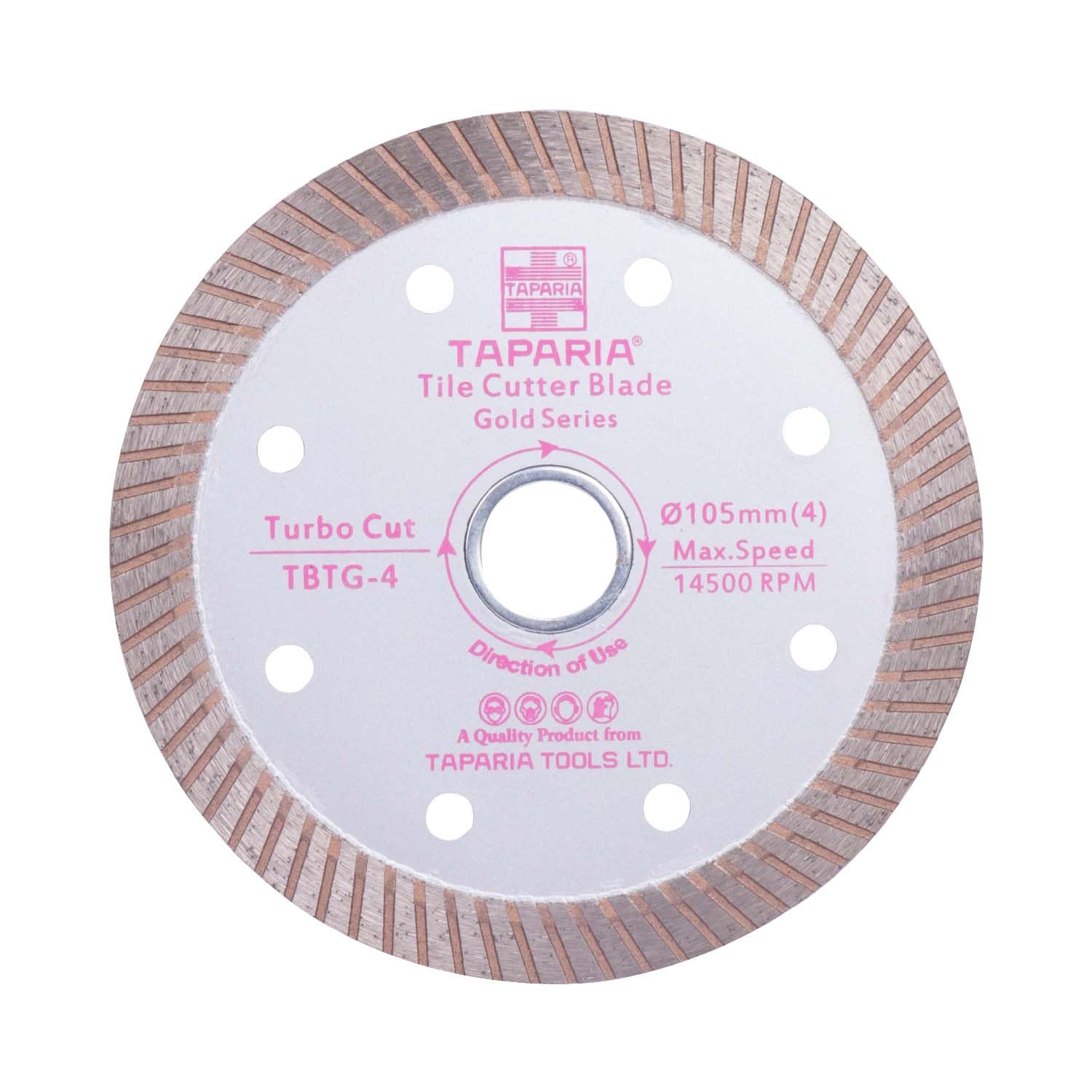 Taparia 4", Tile Cutter Blade, Turbo Cut (Tbtg 4) (B0CCJZX6SJ) Amazon Price History, Amazon Price Tracker