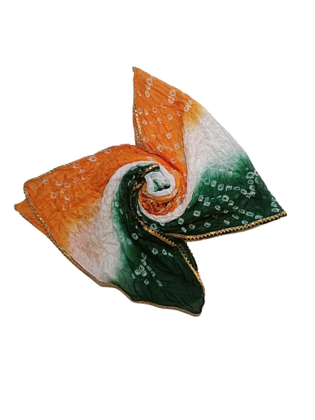 DUPATTA BAZAAR Women s Multicolour Bandhini Stole.Size: 70 inches * 20 inches - Image 3 thumbnail