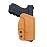 OWB Kydex Holster for Glock 19 19x 25 30s 44 45 Glock 17 Glock 26 (Gen 1-5) / Glock 22 23 27 31 32 33 (Gen 3-4) / CZ P10 Pistol Waistband Outside Carry 1.5-2 Belt Clip (Orange, Right Hand)