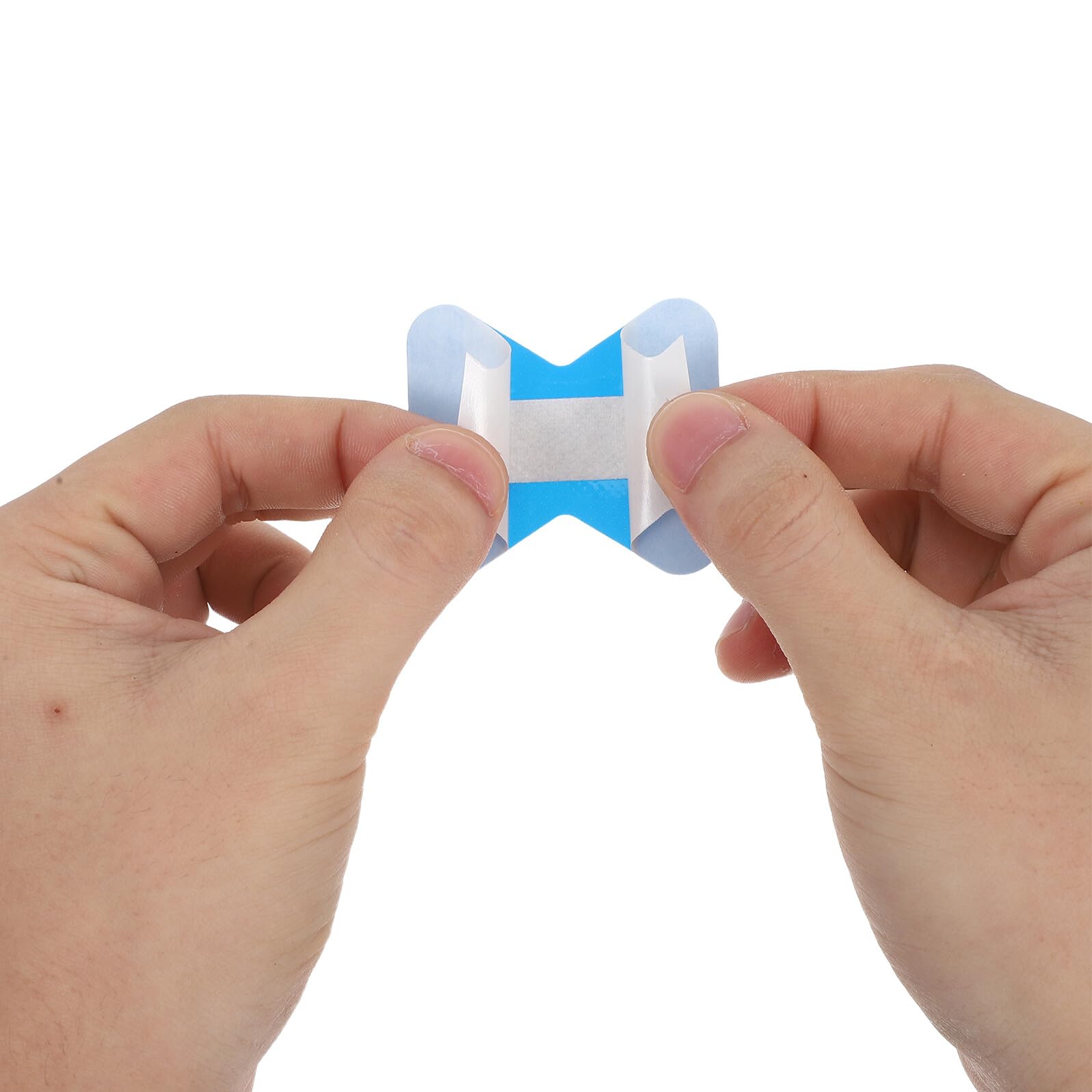 Apósitos Impermeables Adhesivos 45X51 MM 100 Unidades Vendas Transparentes para Dedos y Nudillos Parche Autoadhesivo Transpirable para Heridas y Primeros Auxilios en Ducha y