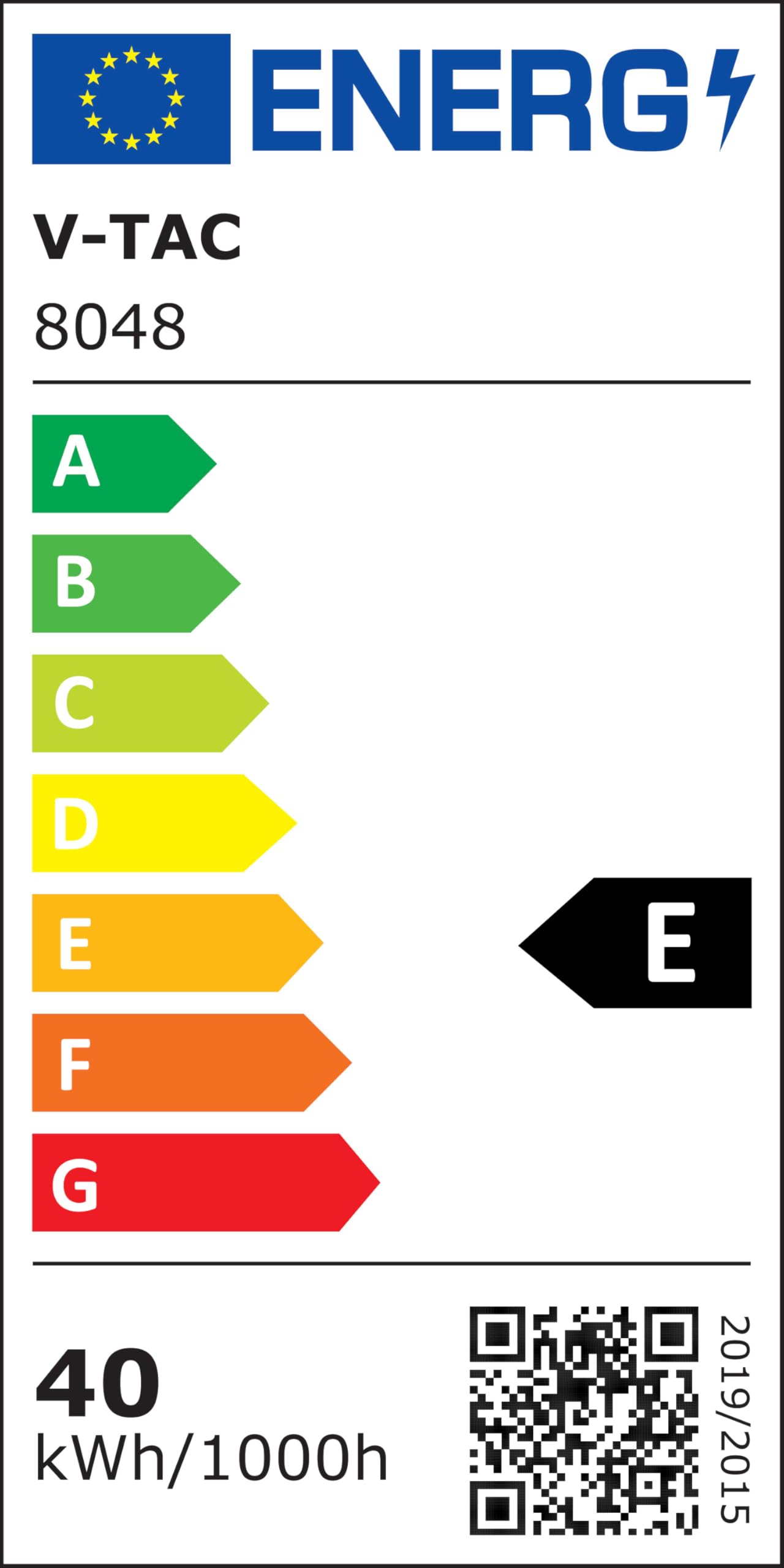 V-TAC 2x Réglette LED Linéaire 120 cm - 40W - PRO SERIES - Haute Luminosité - Plafonnier Lampe Rectangulaire 4800 Lumen IP20 pour Plafond, Garage, Magasin - Tube Led - Lumière 4000K Blanc Neutre