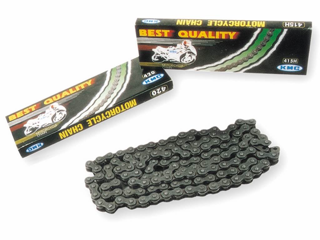 KMC - 3864/54 : Cadena moto negra KMC 420 x 136