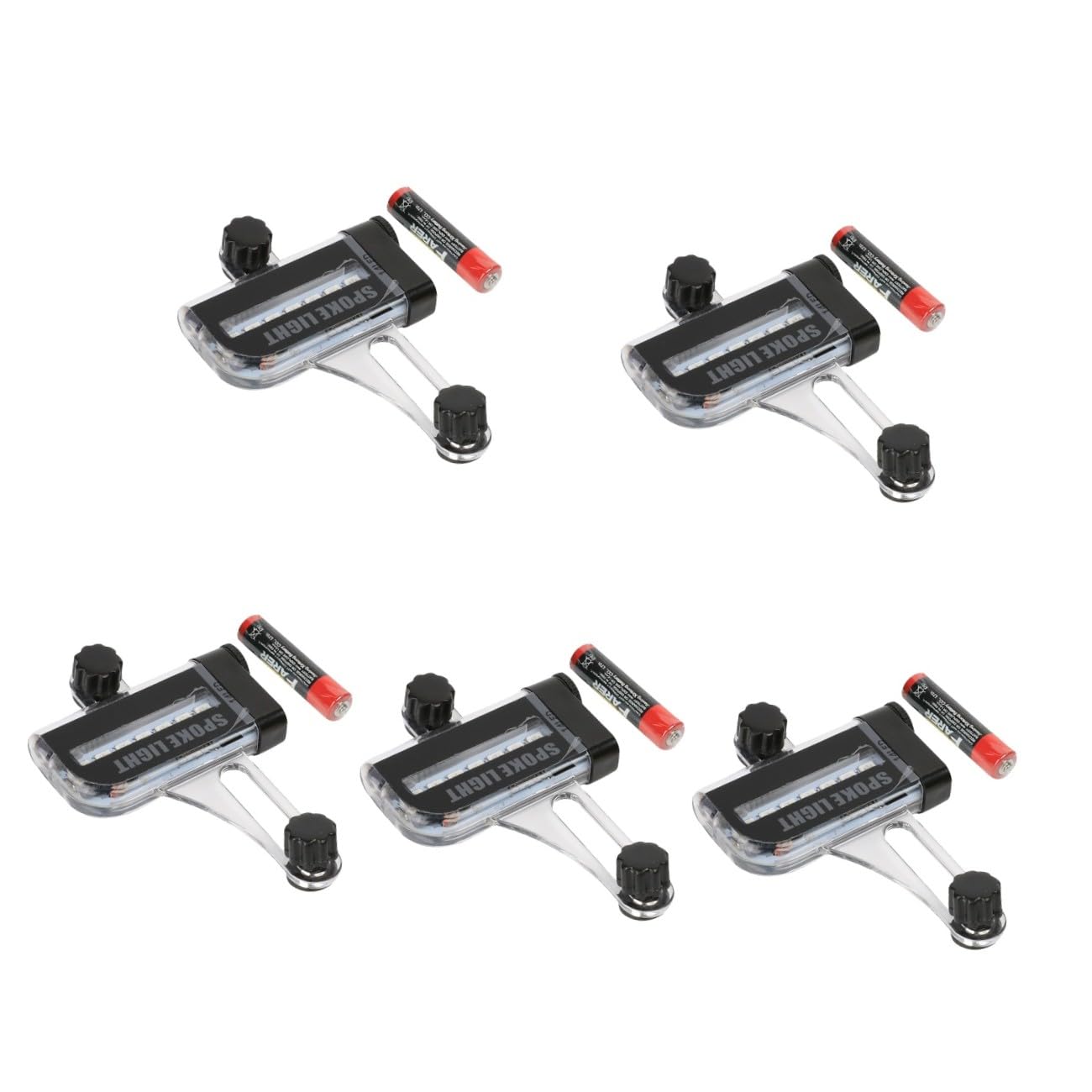 BESPORTBLE lámpara de Rueda de Bicicleta Ligera Bike Light Accesorios Bicicleta Luces Bicicletas Ligero Elegante luz de Rueda de Bicicleta Ruedas de Bicicleta prácticas el plastico