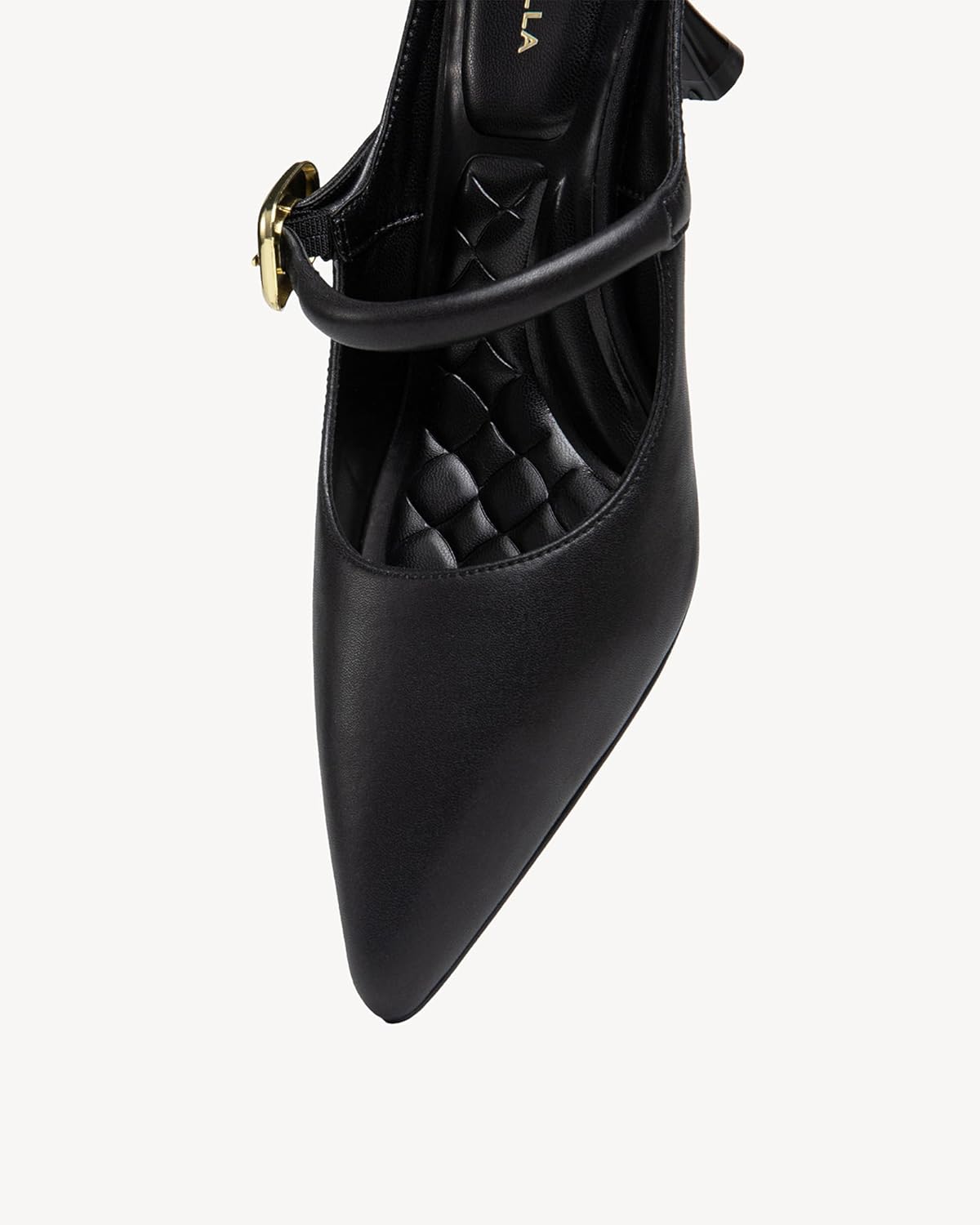 NEWBELLA Women's Pointed Toe Heeled Mules - Image 4