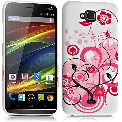KARYLAX Seluxion - Housse Coque de Protection Semi Rigide Matière Gel pour Wiko Slide - Motif HF30