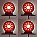 Produktbild 4 x 24 V LED drehbar Seite Begrenzungsleuchten Anhänger Wohnwagen Wohnwagen