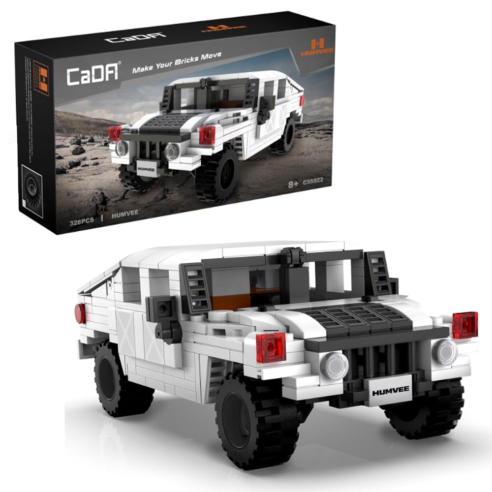 CaDA Humvee Off-Road Truck 1:24 Brick Model 328pcs 55022W