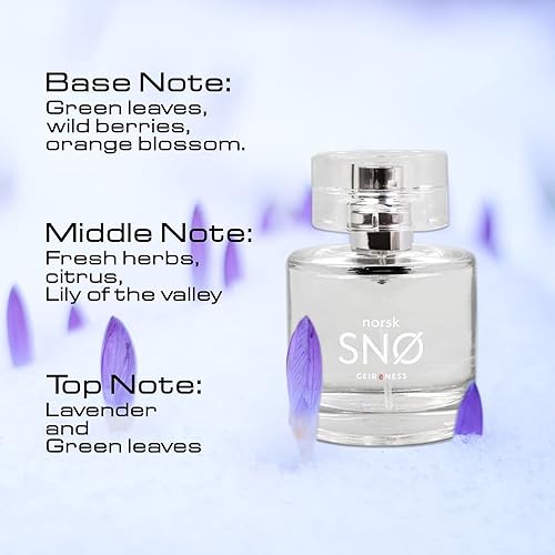 Miniatura 4 de Geir Ness NORSK SNØ Eau de Parfum - Colonia unisex con hierbas frescas Perfume sensual - Perfume natural unisex (1.7 fl oz)