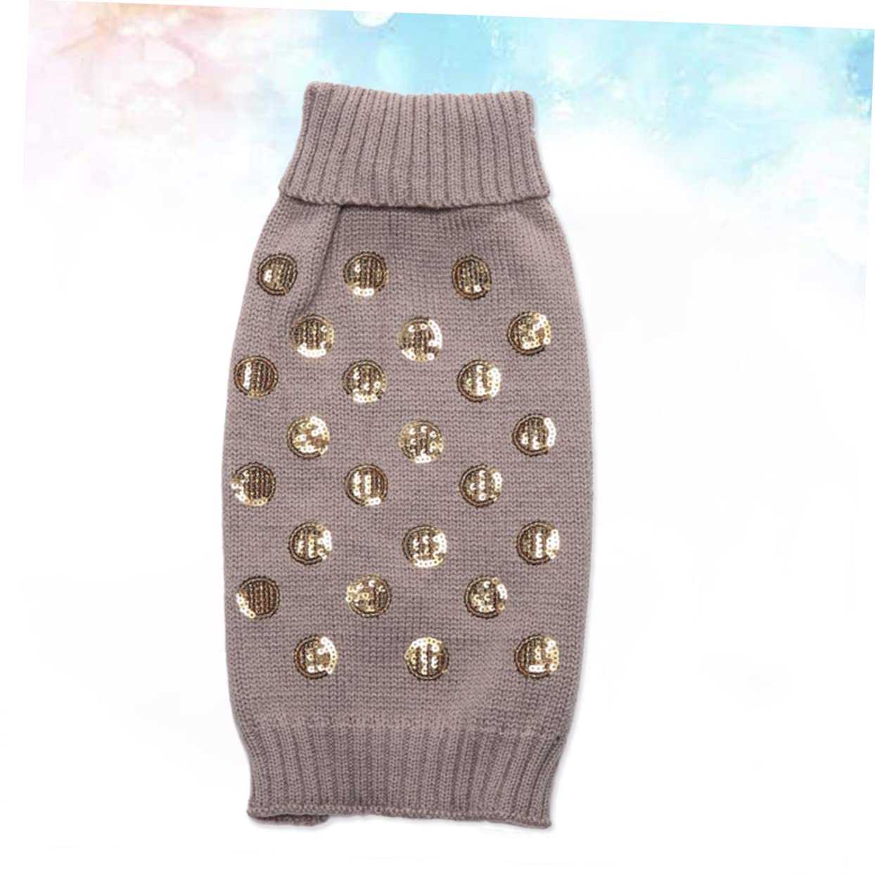 BESPORTBLE 3st Warme Hundekleidung Winterpullover Für Hunde Großer Hundeweihnachtspullover Großer Hundepullover Hundebekleidung Hundepullover Für Kleine Hunde Herbstpullover Für Hunde Grey