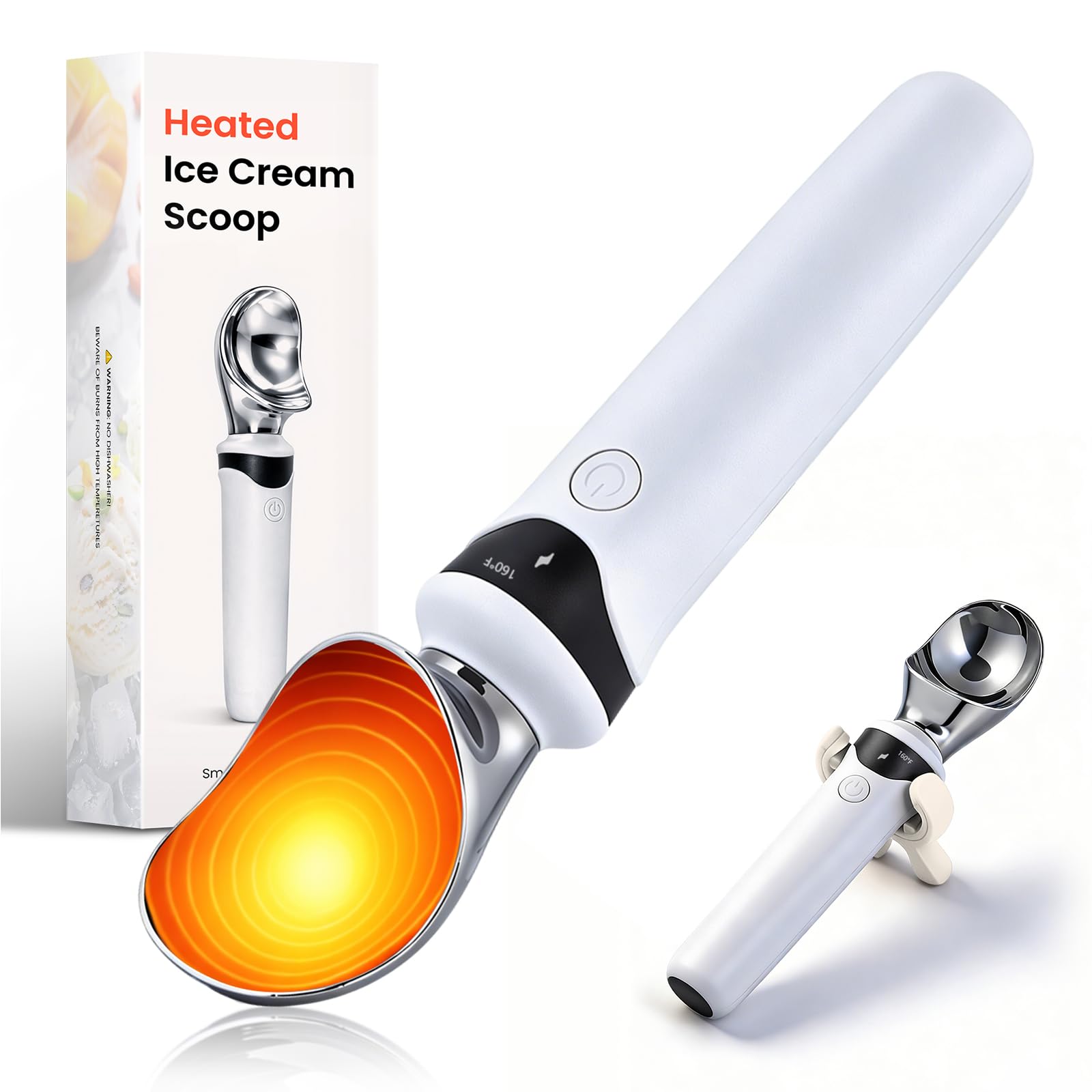 ZEZUCUN Heated Ice Cream Scoop