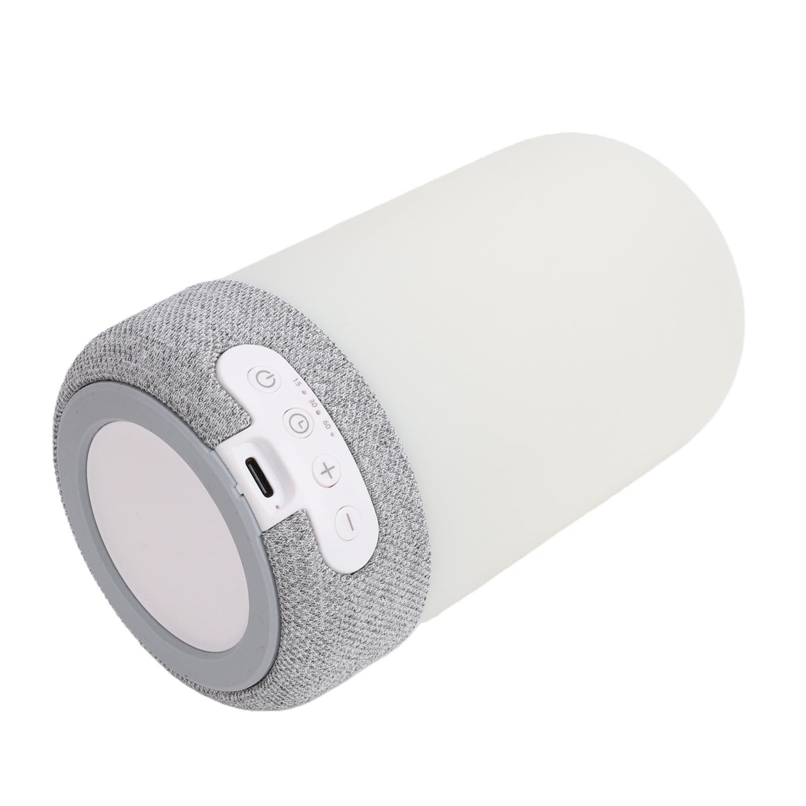 GOWENIC Bluetooth White Noise Machine, Wiederaufladbare Schlafgeräuschmaschine mit 10 Beruhigenden Geräuschen, 7-Farben-Nachtlicht, Automatischem Ausschalttimer für Reisen Im Schlafzimmer