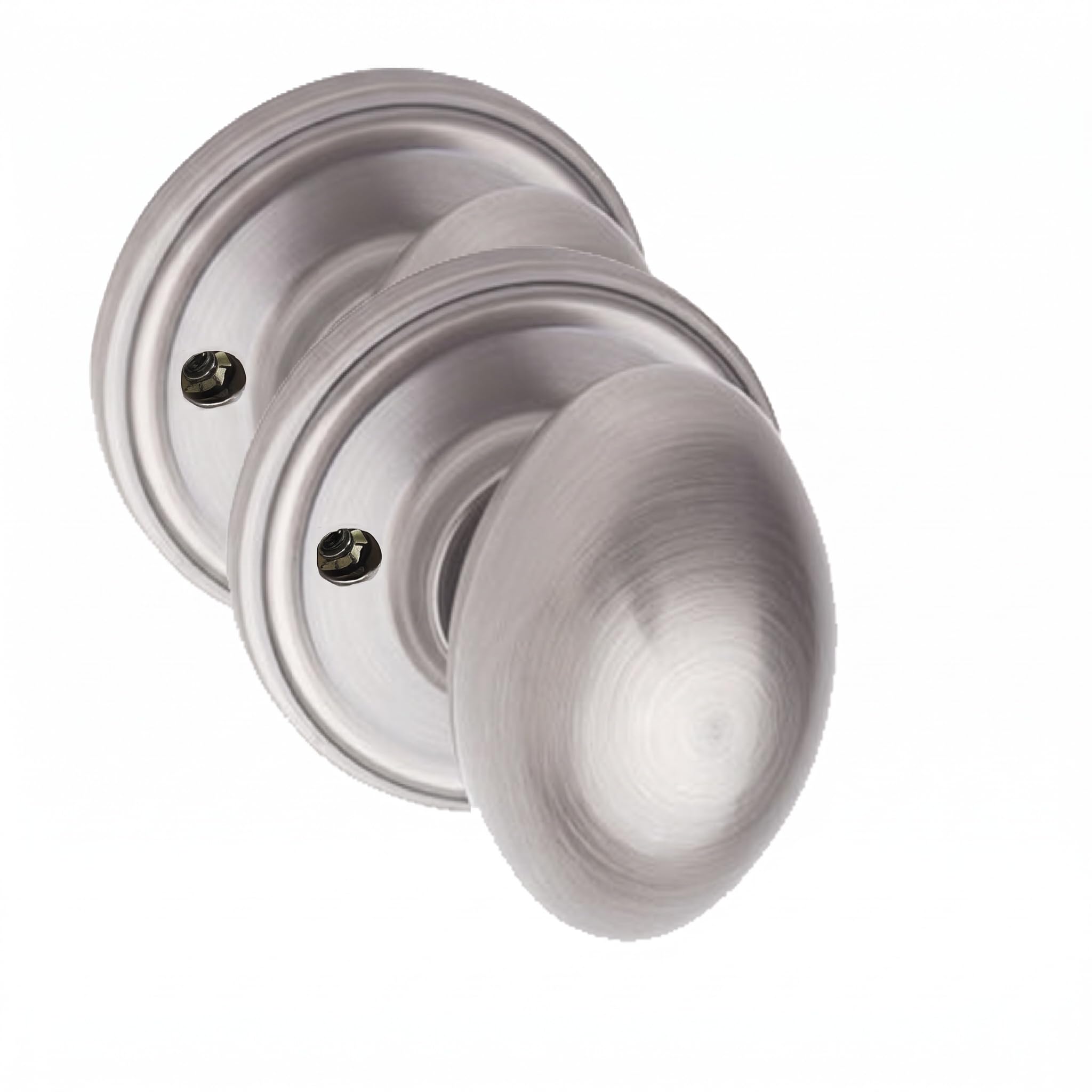 Satin Stainless Steel Egg Door Knob - Privacy Function -15