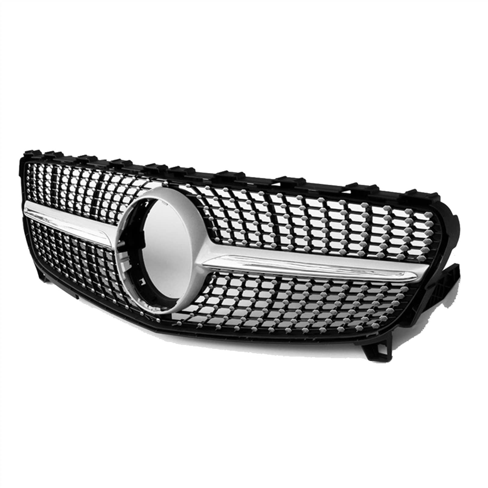 Remplacer calandre usée Classe A W176 par grille diamant argentée