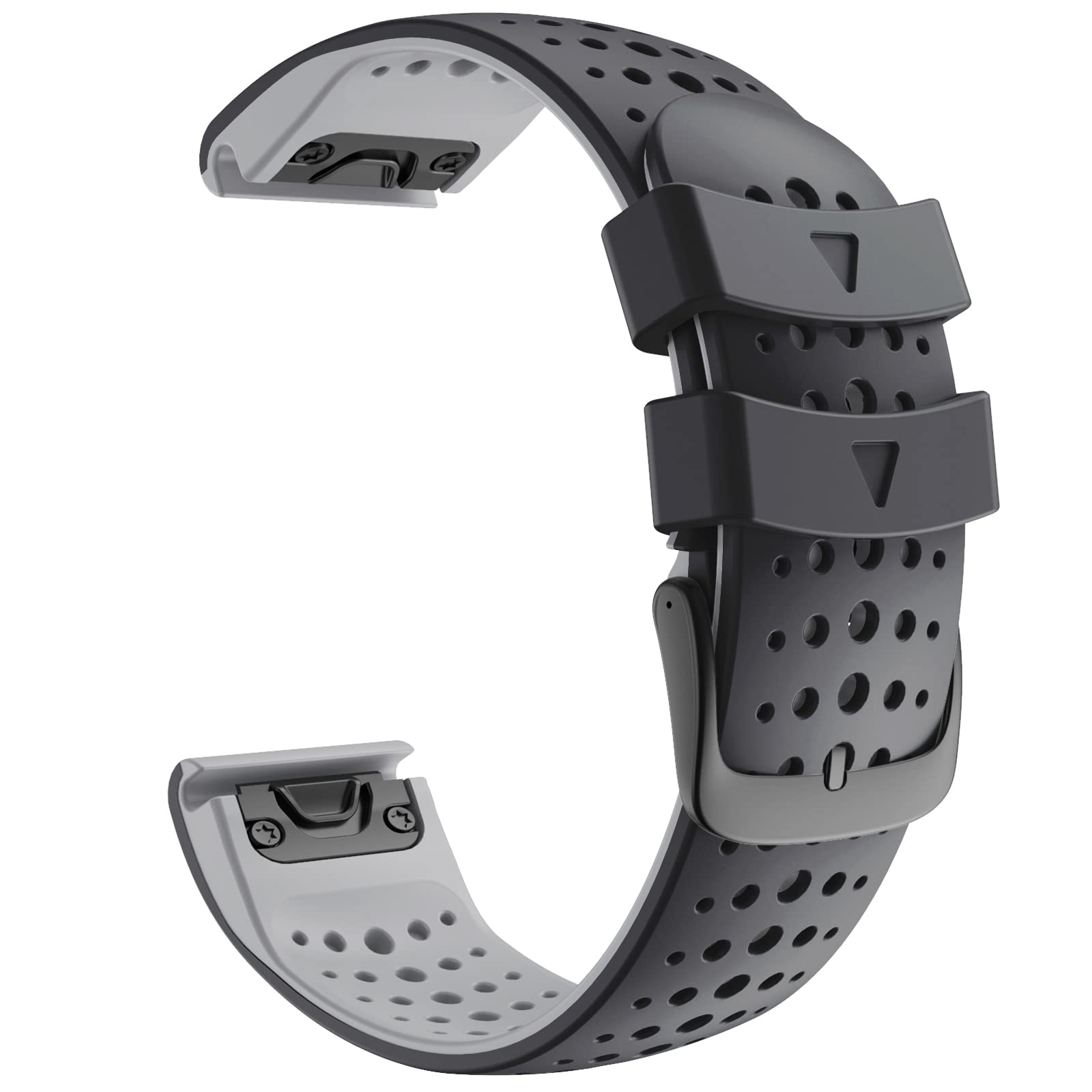 Bracelet silicone 26mm compatible Garmin Fenix 6X Pro 5X Plus 3HR montre sport