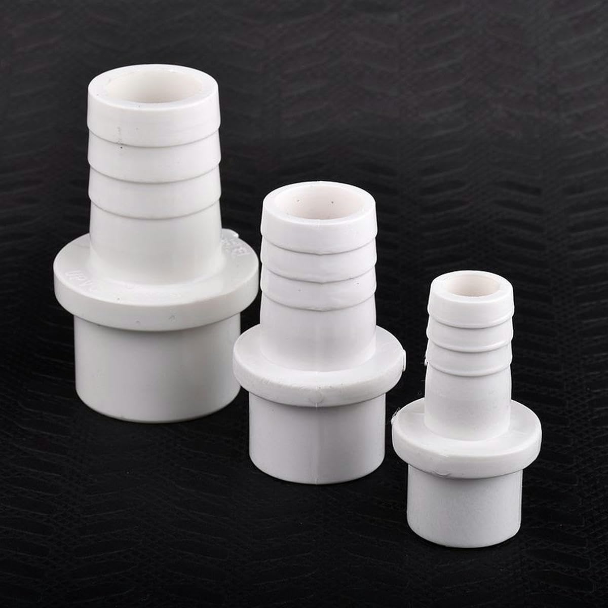 Conector de pagoda de PVC para tubería de riego de jardín, adaptador de manguera blanda, accesorios de unión, 1 a 20 piezas, diámetro exterior de 20/25/32-5/8/10/12/14/16/18/20/25 mm, 20 unidades, di