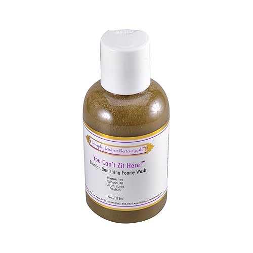 Simply Divine Botanicals You Can't Zit Here! Blemish Banishing - Lavado espumoso, 4 onzas