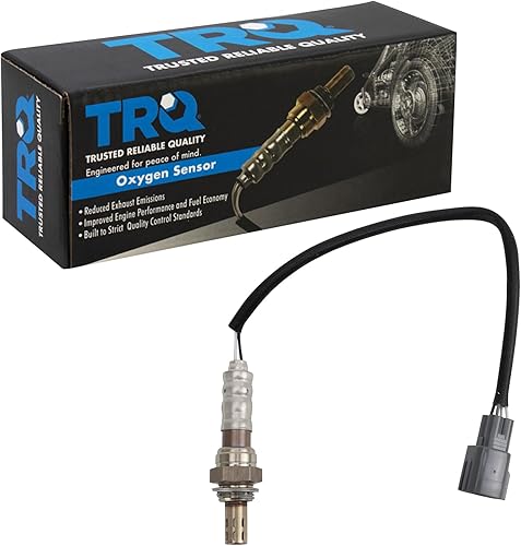 Vista 290 de TRQ Sensor de Oxígeno O2 de 4 Hilos de Banda Estrecha Compatible con VW Atlas 2.0L 2018-21, VW GTI 2.0L 2016-18, Audi A3 Quattro 2.0L 2015-18, VW