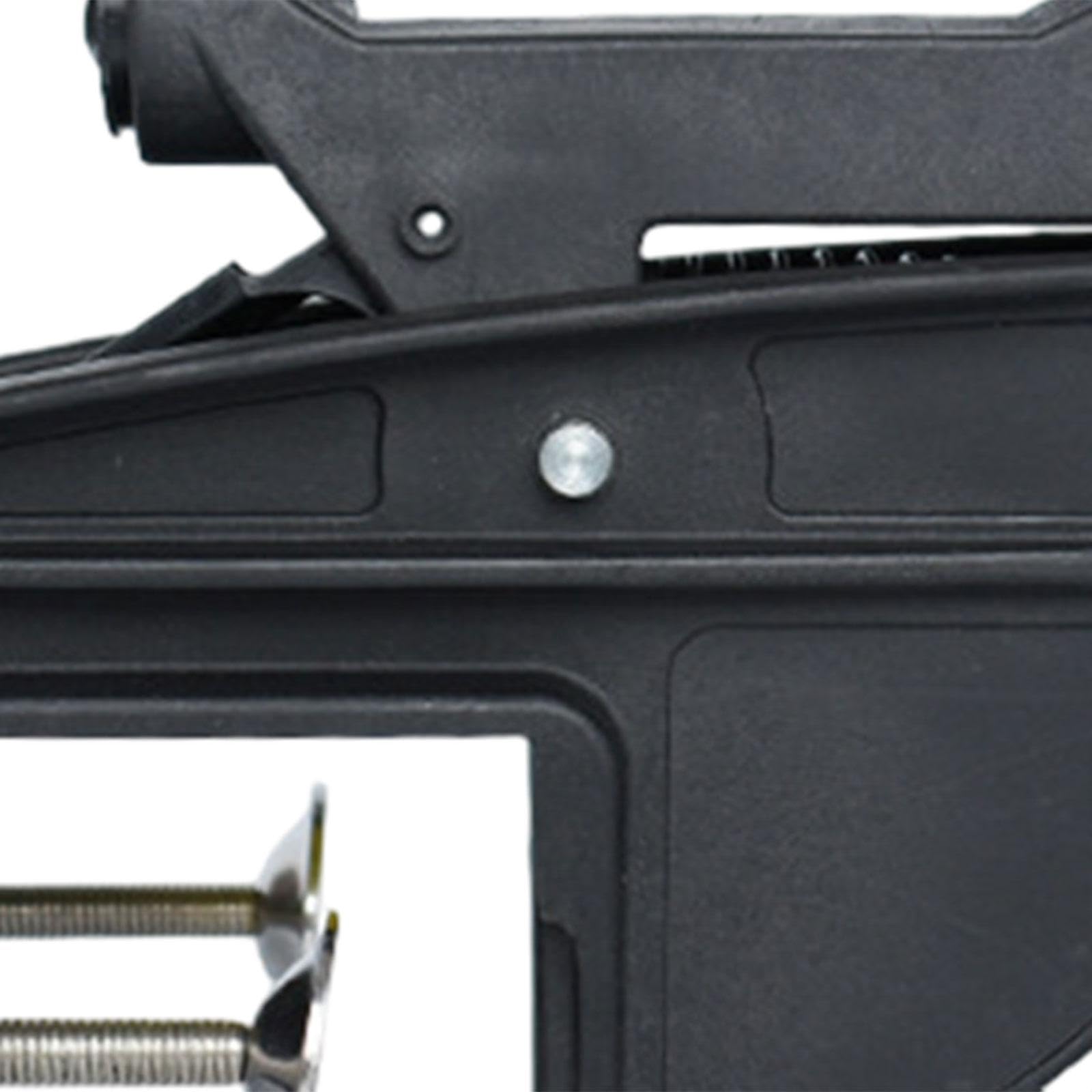 rockible Electric Motor Thruster Bracket,Black 12V Accessories Professional,Versatile Easy Installation Hinge Assembly Stable Sturdy