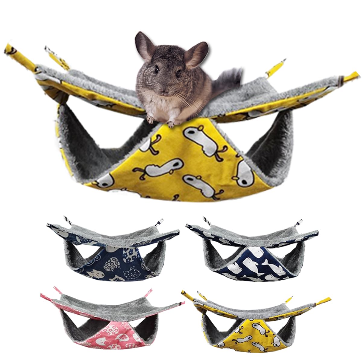 Amazon | Micolora チンチラ ハンモック フェレット テグー