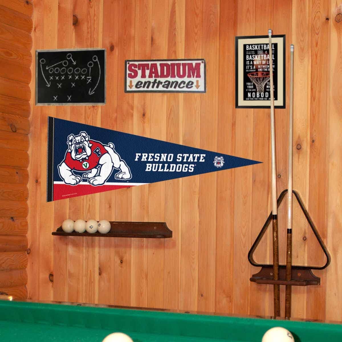 College Flags & Banners Co. Fresno State Pennant Full Size Felt