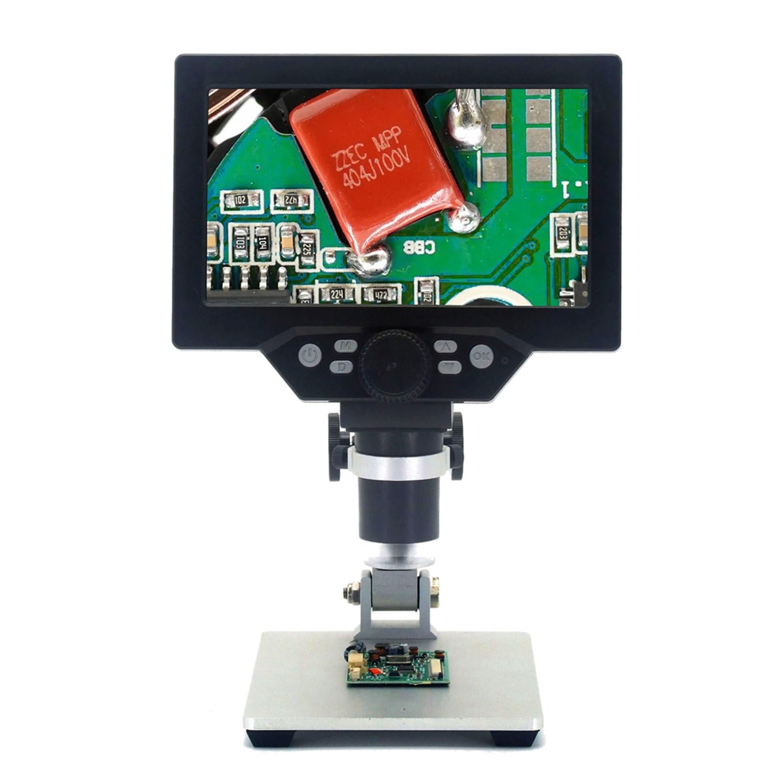 CVFRDD Digita Scope 12MP 1-1200X Scope Digital Electronic Scopio For Soldering Continuous Amplification Magnifier
