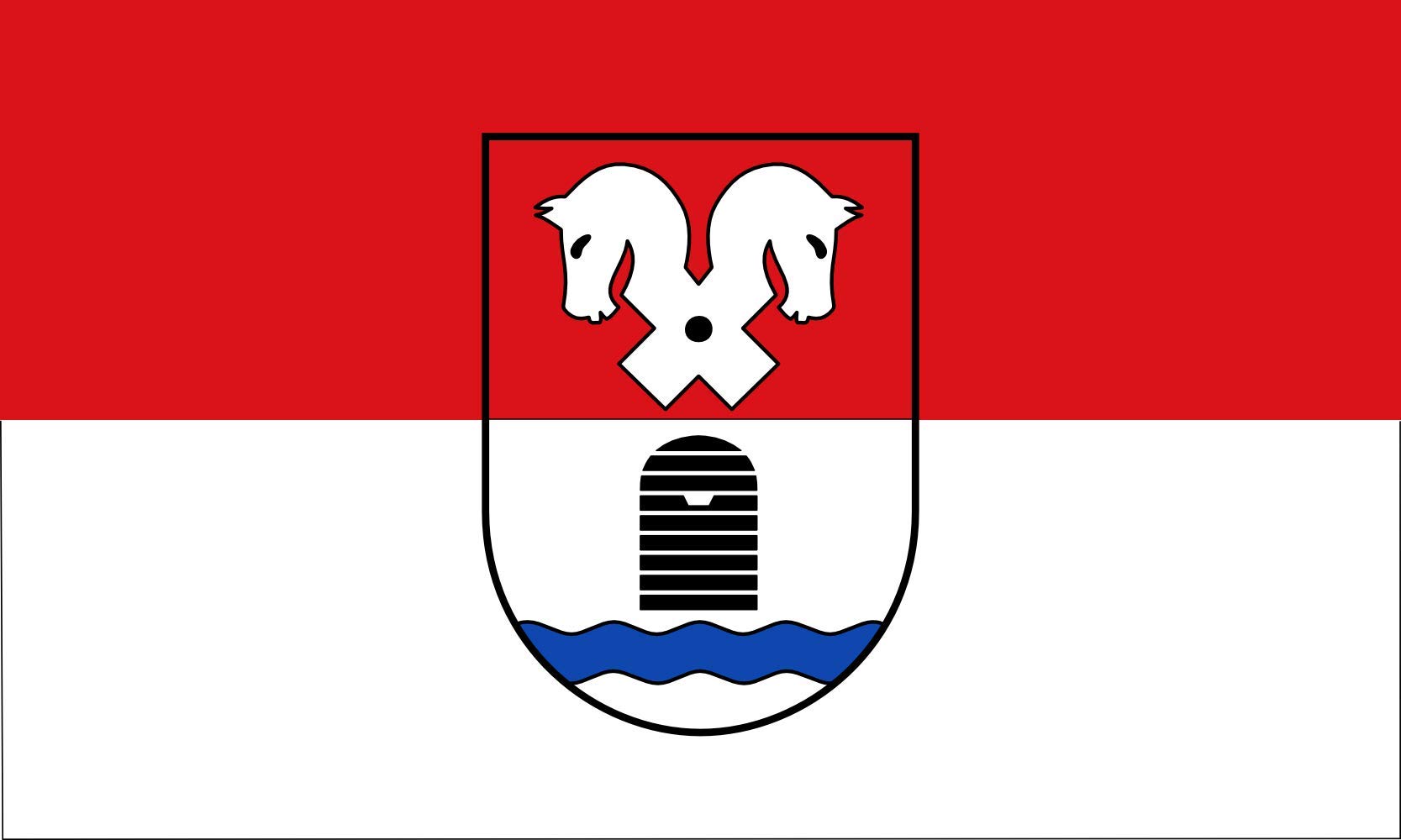 Drapeau Bad Fallingbostel grand tissu résistant aux intempéries et anti décoloration