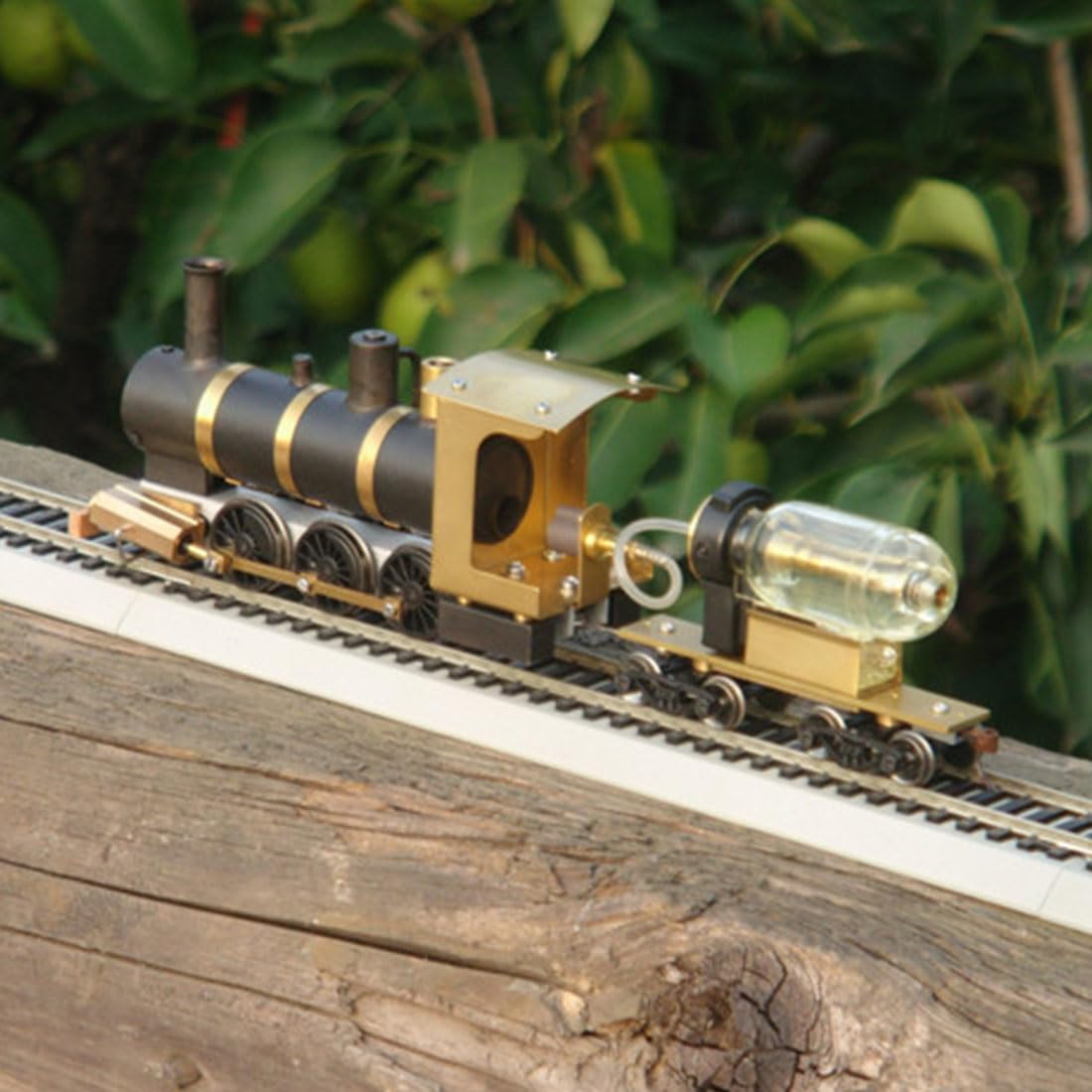 Kit de locomotive de traction échelle 1/87 HO train à vapeur avec machine à vapeur oscillante à deux cylindres
