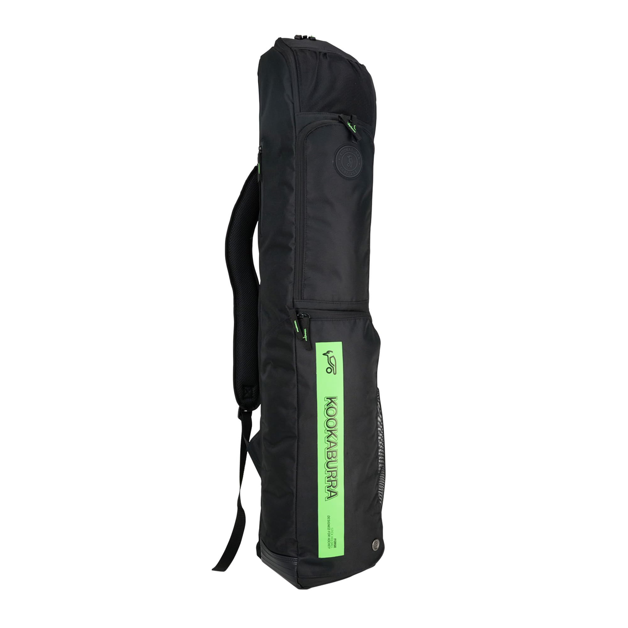 Kookaburra Forge Hockey Bag – Compact Durability for Daily Play, Black