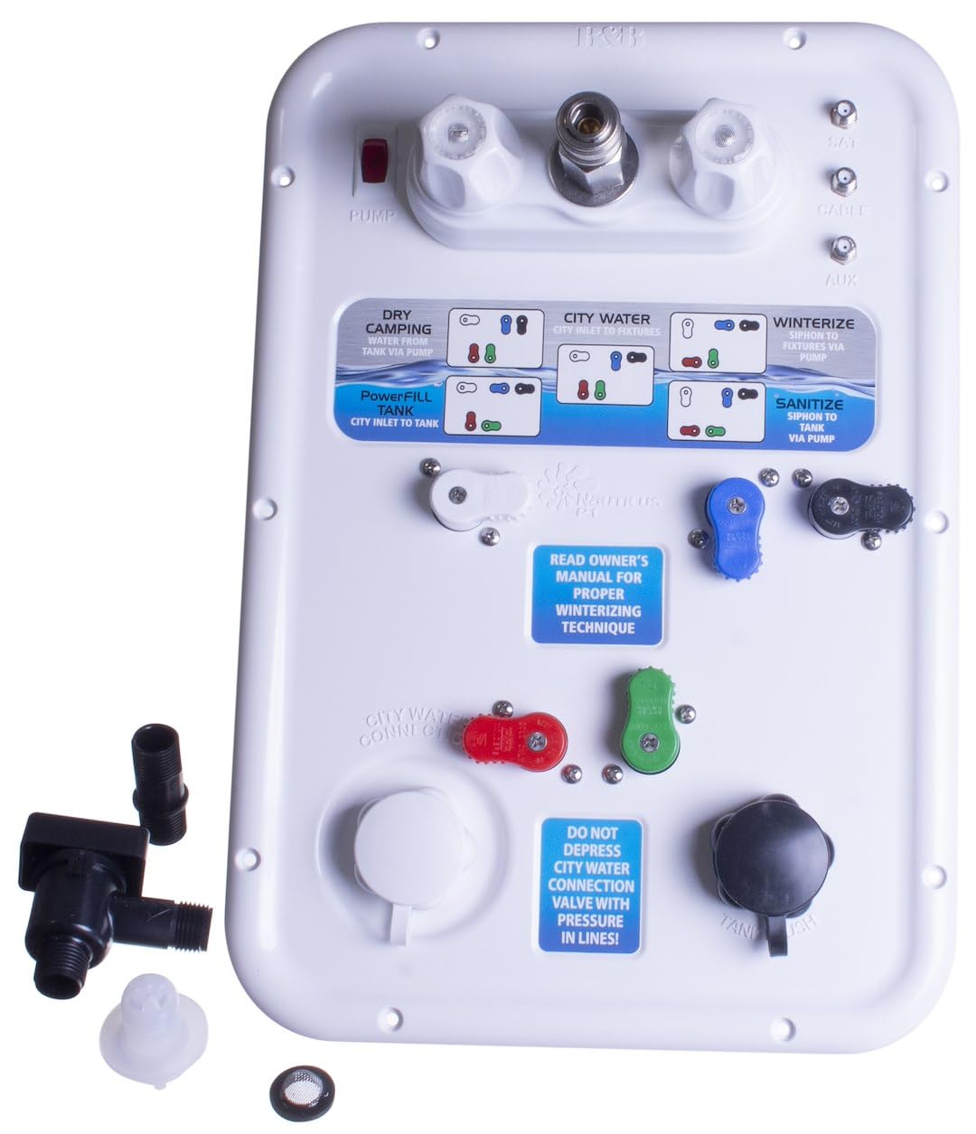 B&B Molders 94141 Nautilus P1, Sistema H2O