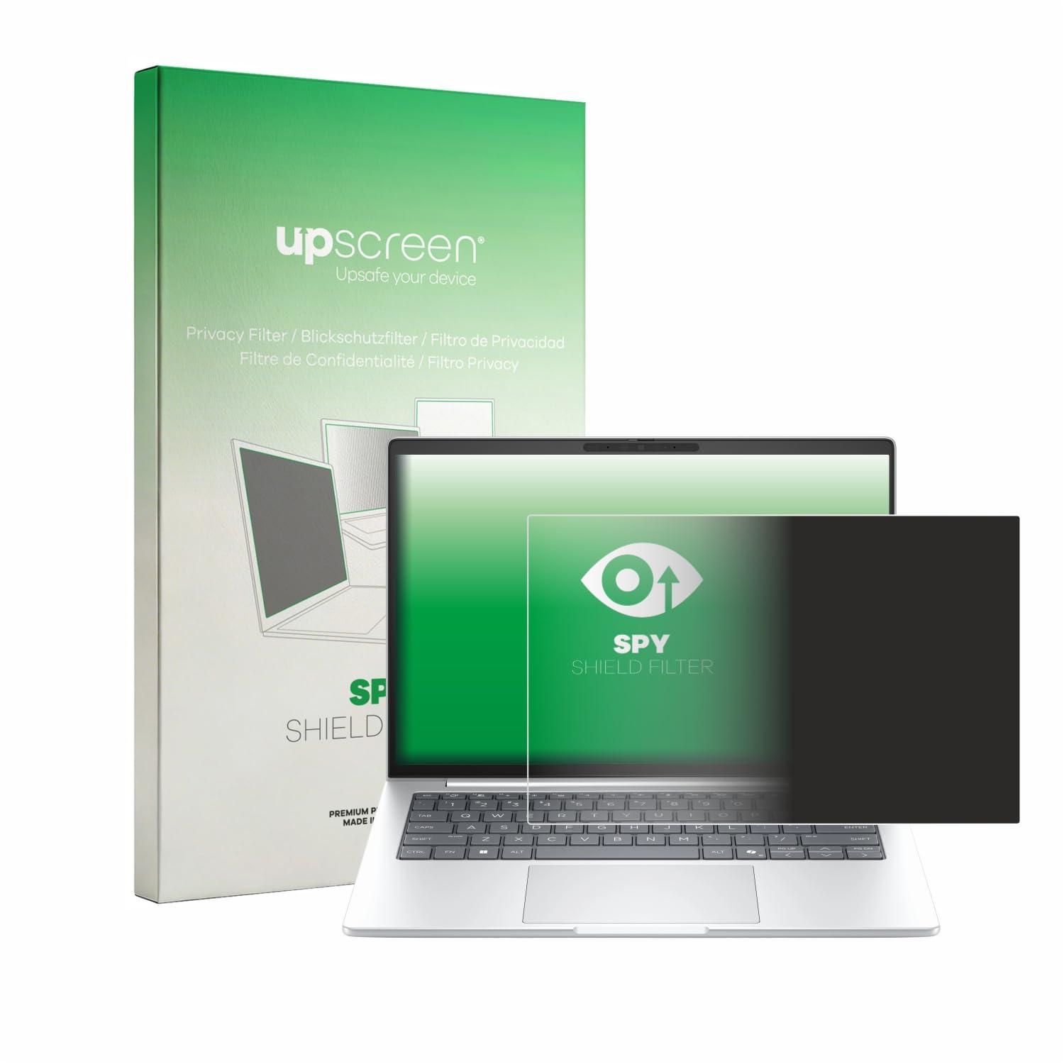 upscreen Filtro de Privacidad para HP EliteBook 8 G2i 14"