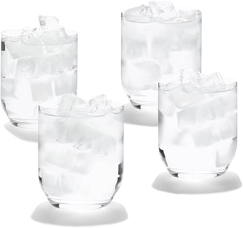 Miniatura 3 de Made In Utensilios de cocina - Vasos para beber - 15 oz - Juego de 4 - Vidrio cristalino italiano Italia