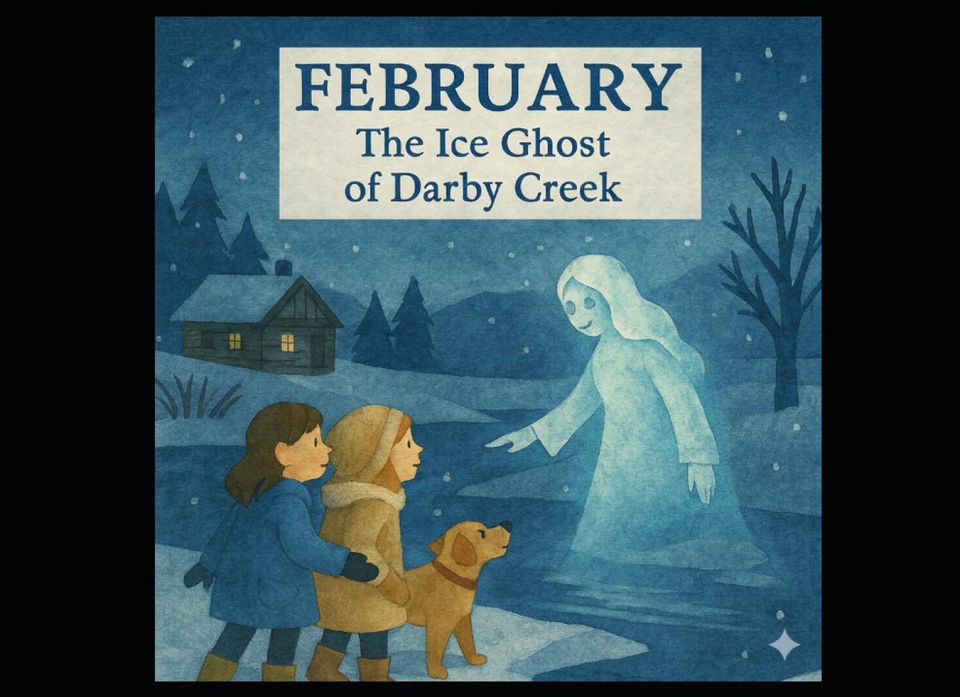 The Ice Ghost of Darby Creek (The Mysterious Adventures of Evelyn and Charlotte)