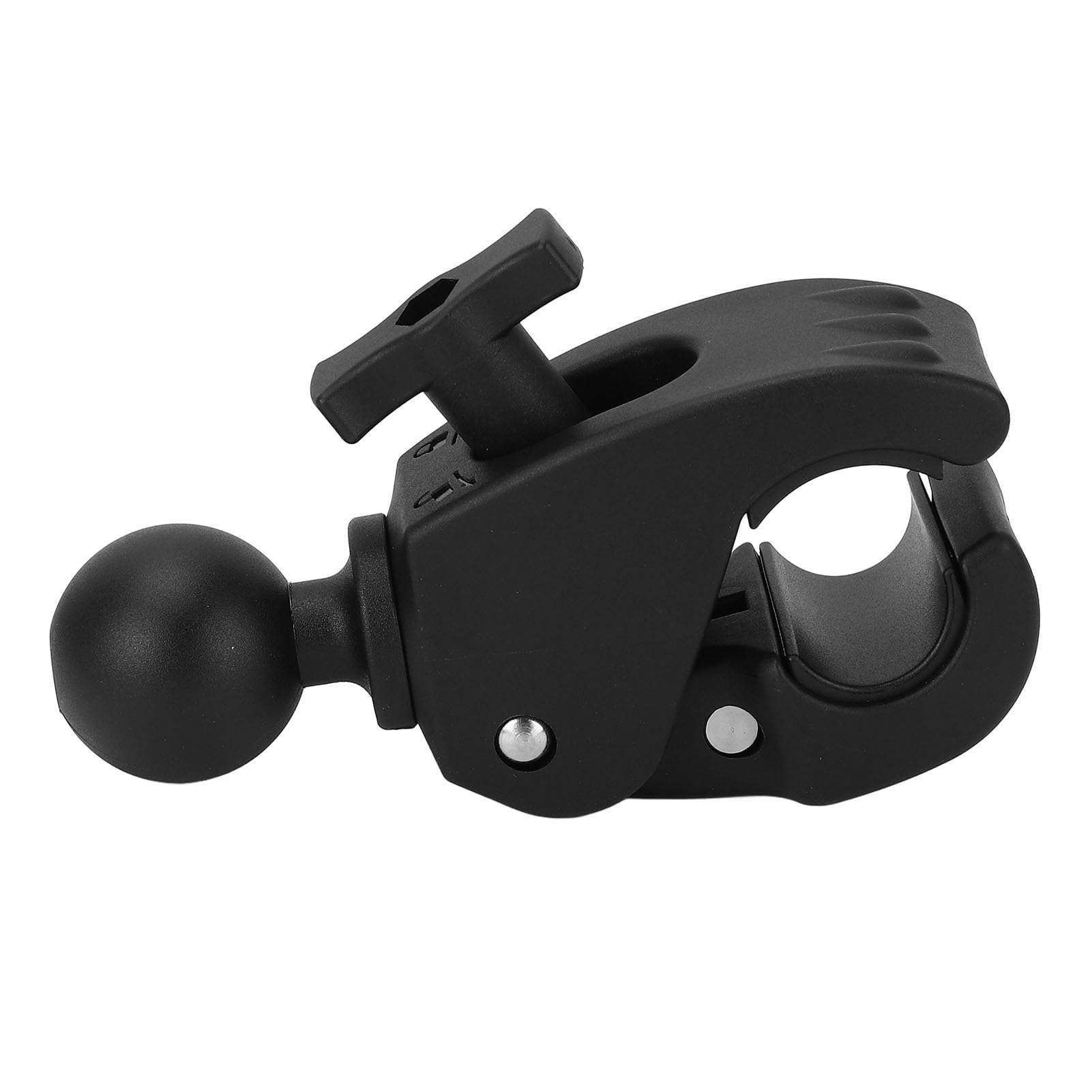 Adapter do mocowania tabletu z głowicą kulową Zacisk szybkiego zwalniania Nie wymaga wiercenia w przypadku 26 szyn o średnicy 53 mm Bezpieczny stojak na aparat telefoniczny do