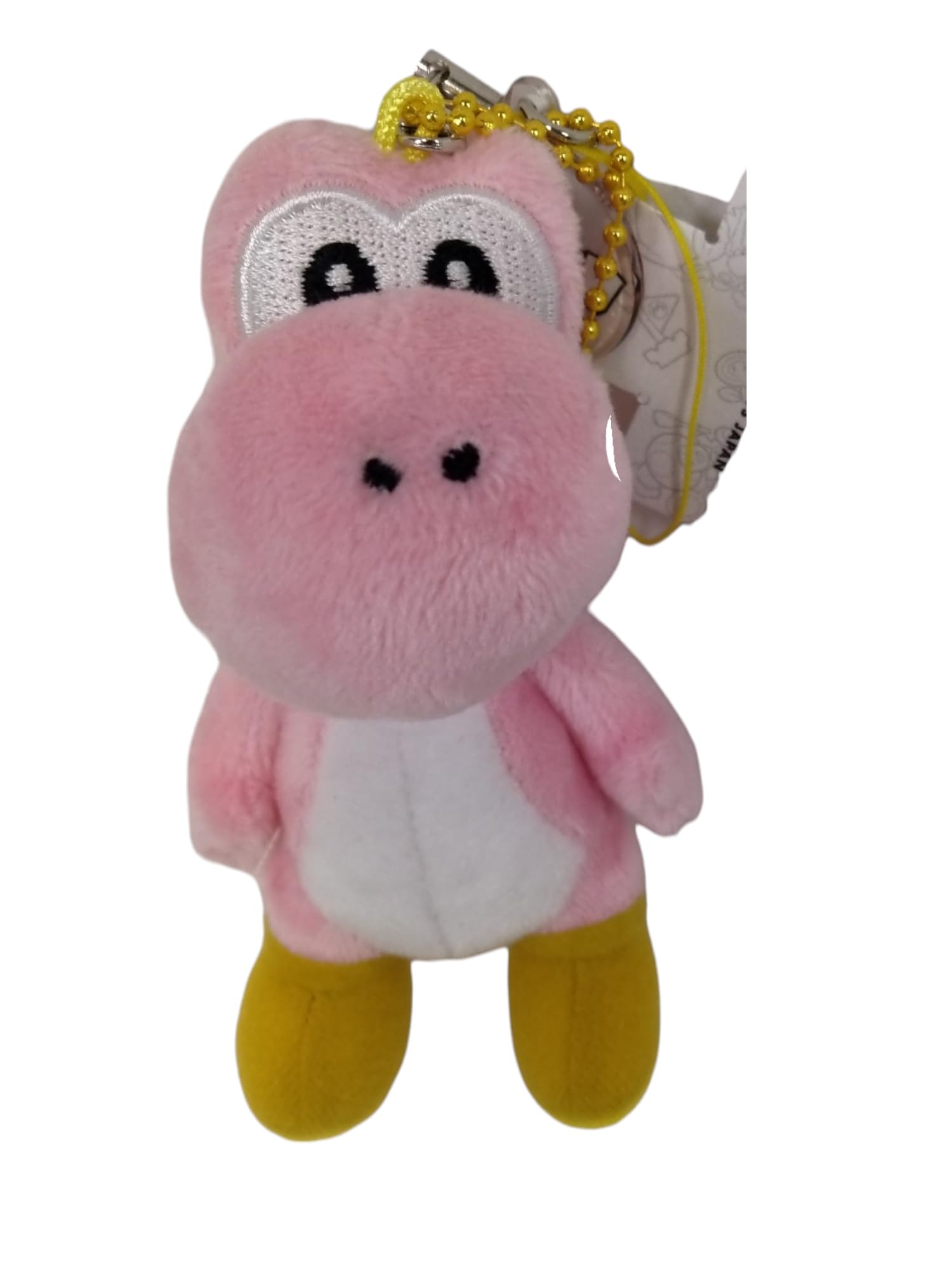 Universal Studios Japan USJ Yoshi Keychain Lanyard Pink, Pink