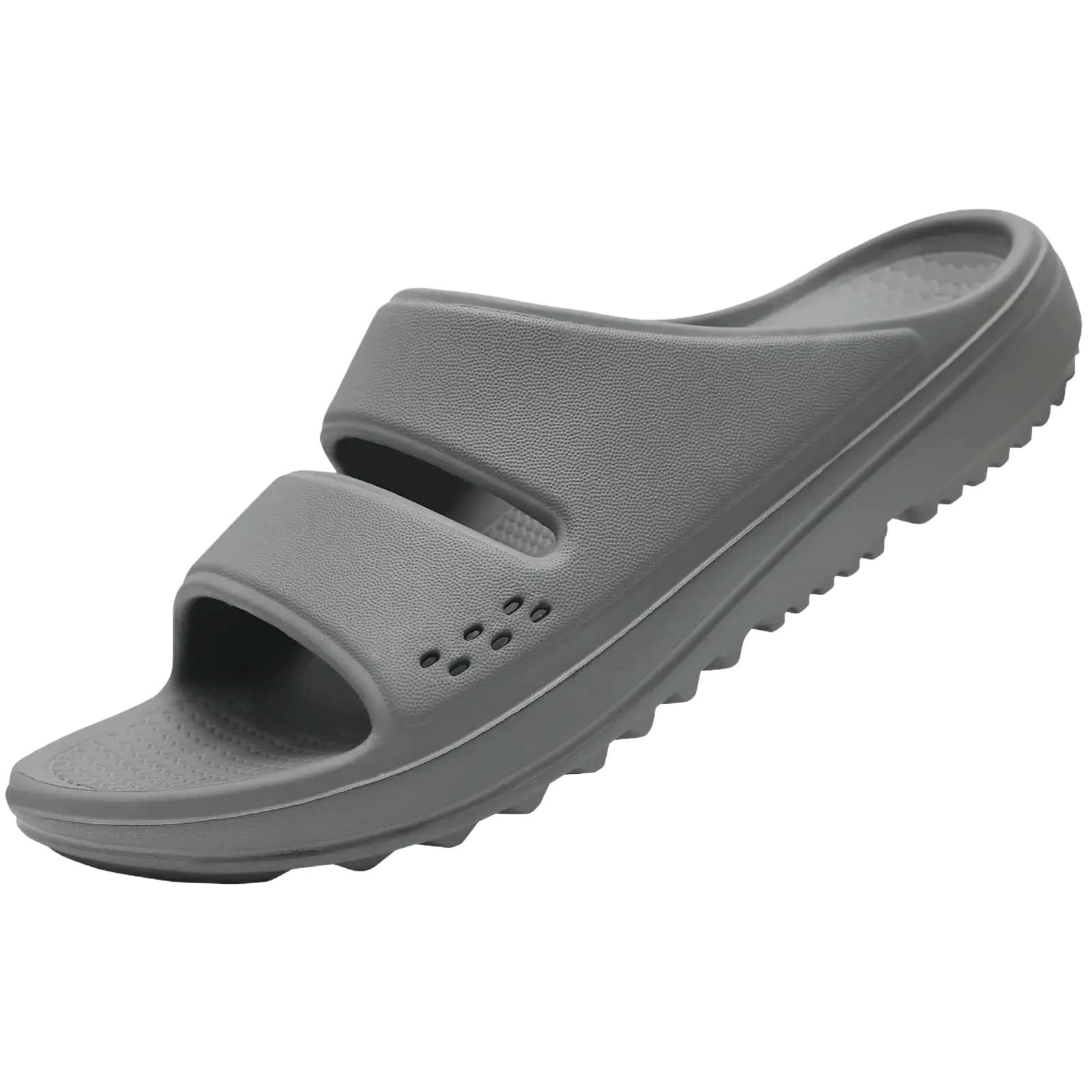 Claquette Hommes Sandales Pour Mode Plage Tongs Doux Avec Support Arc Accueil Slides Salle De Bain
