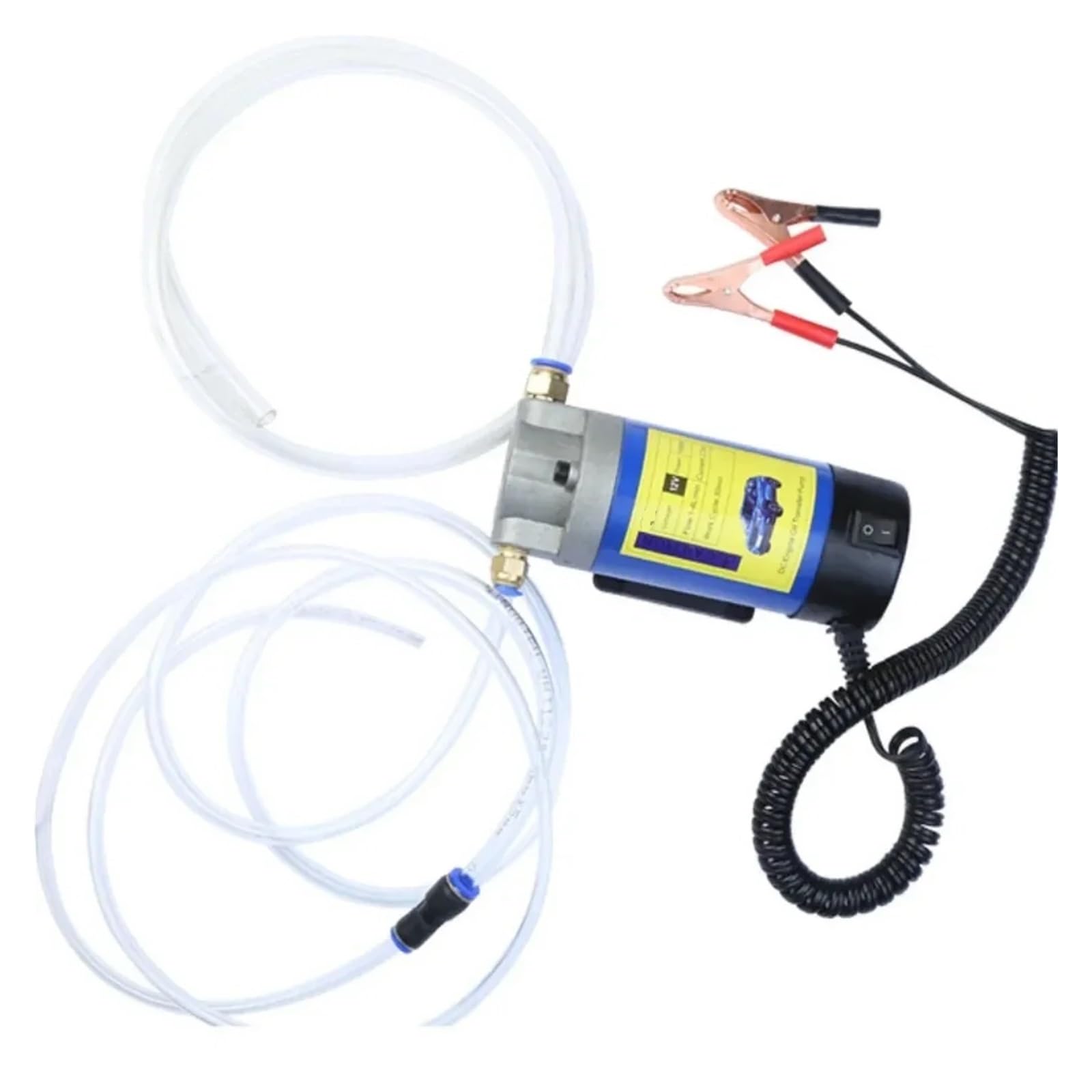 Bomba Extractora De Aceite Diésel 12 V, Eléctrica, Con Motor 100 W Y 4 L, For Coche, Barco Motocicleta TráFico Intenso(12V)