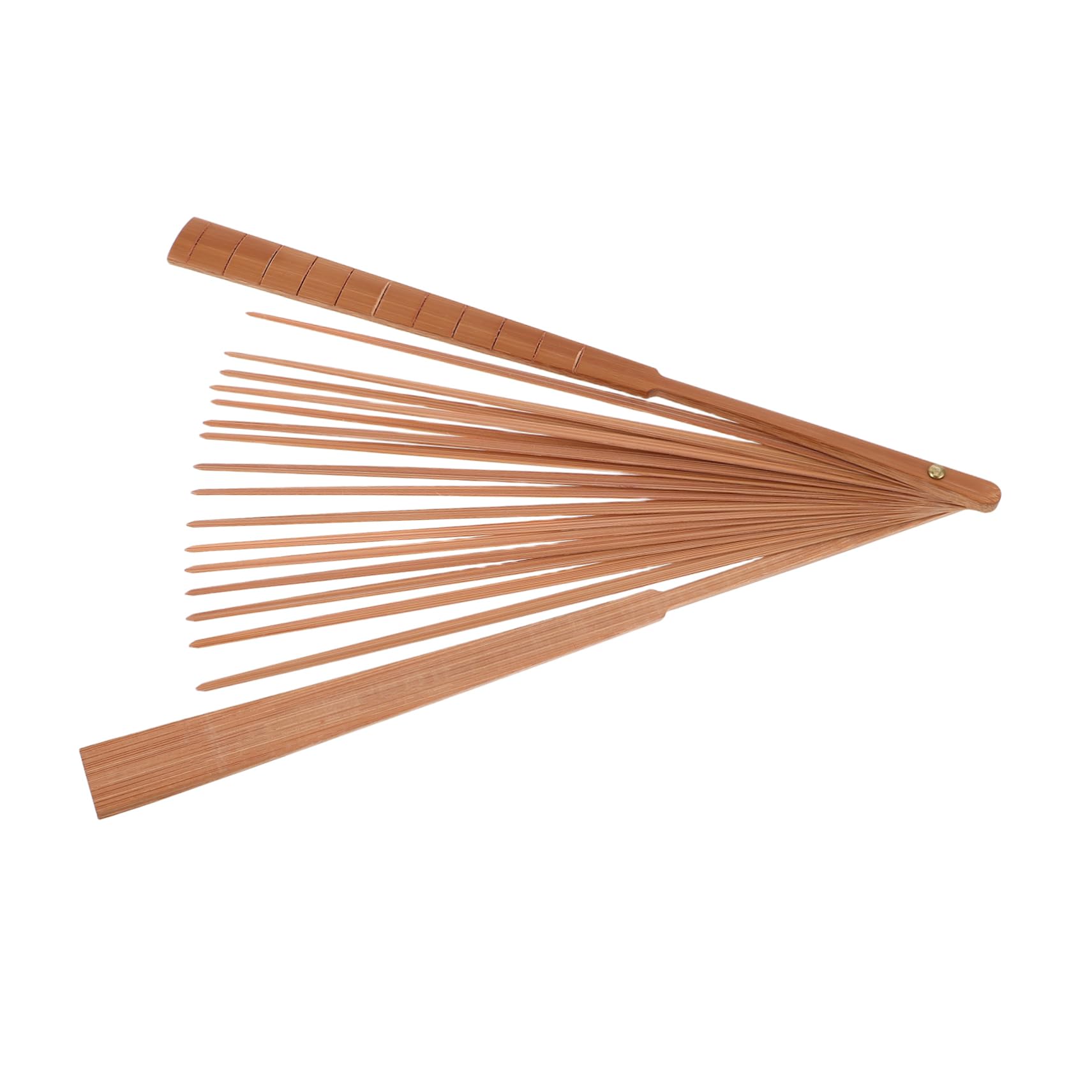 Garneck DIY Bamboo Fan Frame Japanese Style Hand Fan Frame Making Material 8 Inches 18 Square Bamboo