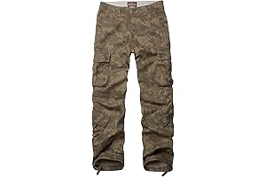 Match: Men's Military Camouflage Wild Cargo Pants for the Perfect Rugged Look