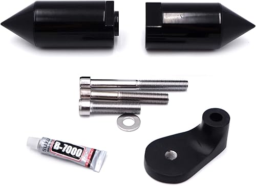 Miniatura 7 de HTTMT - Protector de caída de choque deslizante de marco de púas de aluminio para Suzuki GSXR1000 GSX-R 2001-2002 PN MT290-004