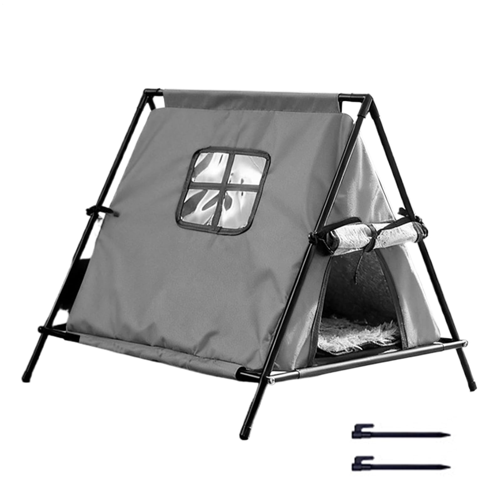 Maison pour chaton sauvage extérieur imperméable - Abri de jardin isolé pour zone résidentielle