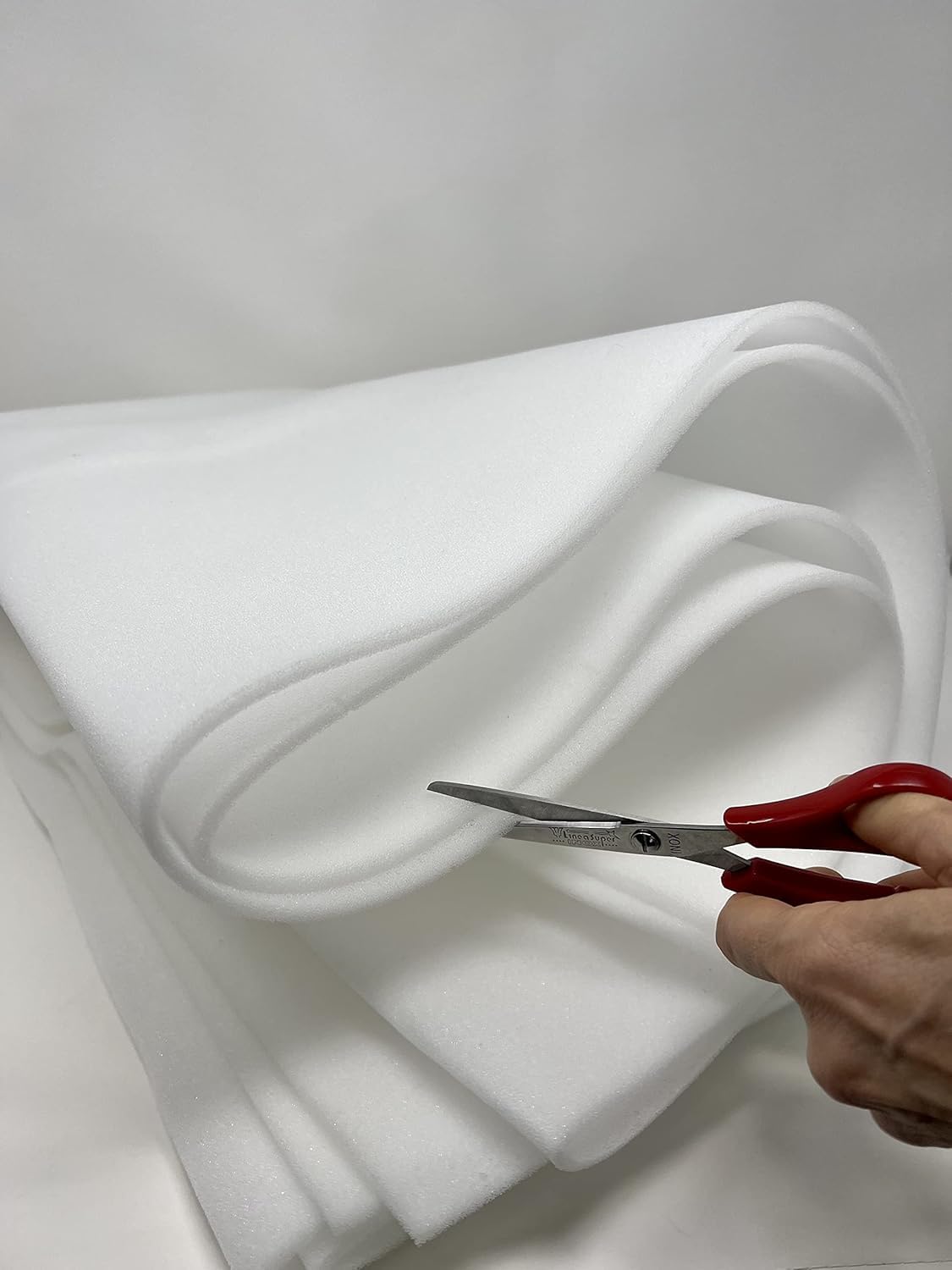 Resingomm – Foglio di gommapiuma sottile 0,5 cm (5 mm) 100 × 200 cm – Soft Touch | Imbottitura, Imballaggio, Protezione e Hobby - Made in Italy