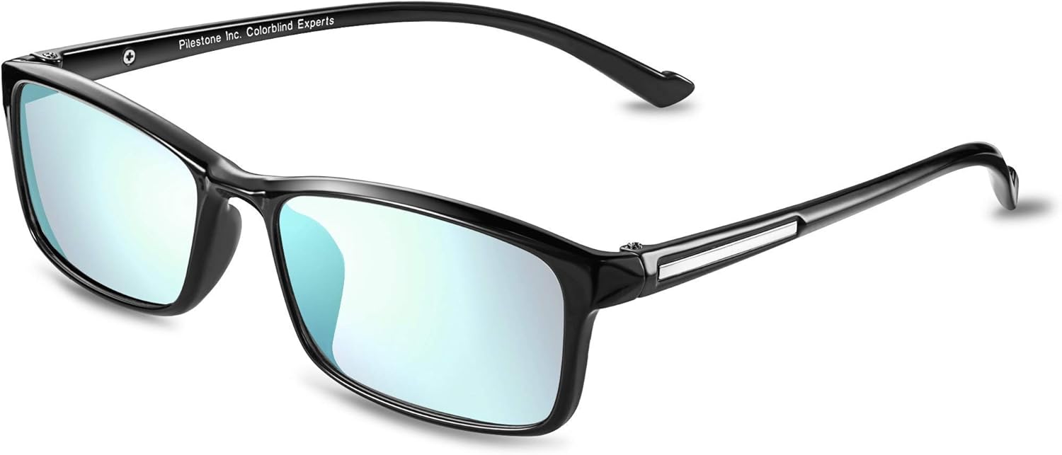 Tested Success: Pilestone TP-012 Lens A Color Blind Glass Casual Style for Red Green Color Enhance Indoor Outdoor Use